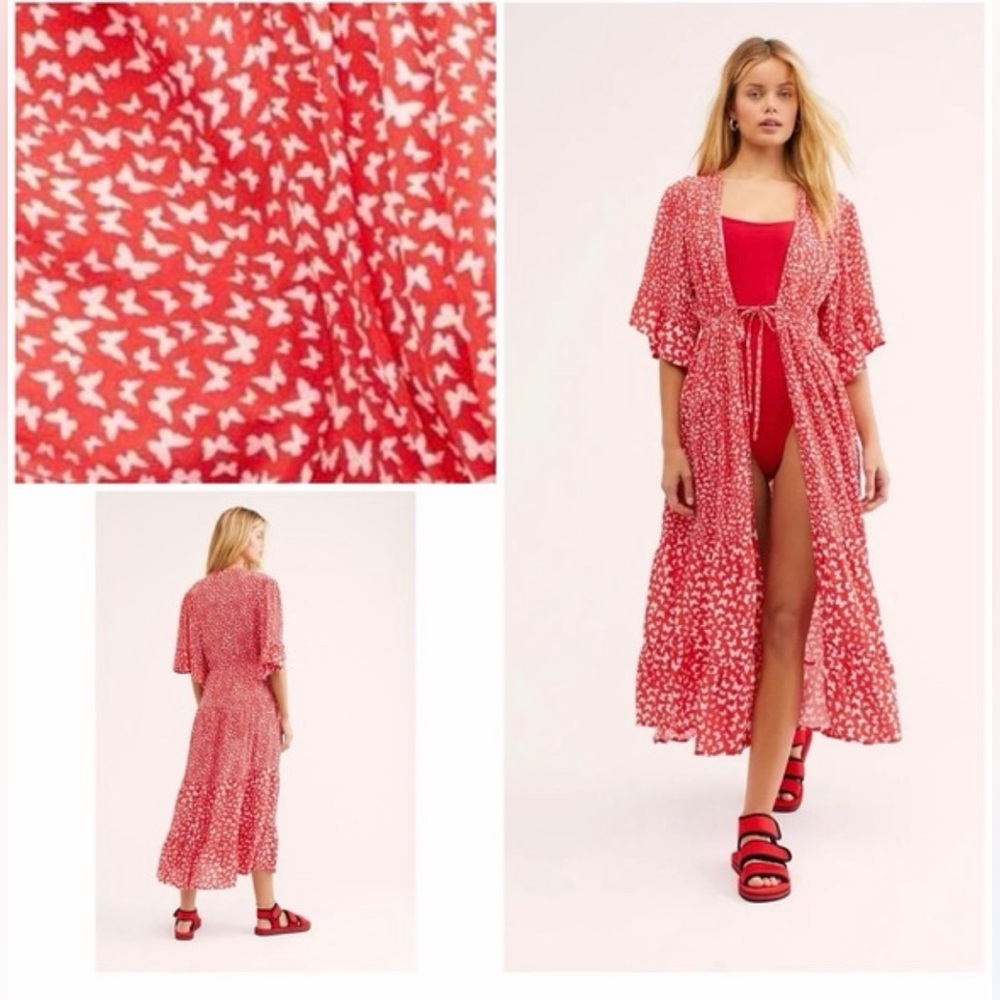 Free People x Euc Rahi Social Butterfly Coverup